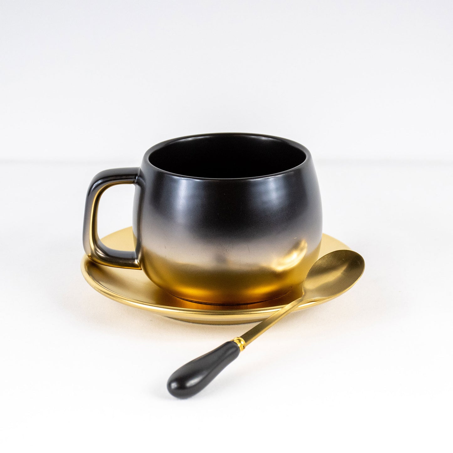 Luxury Teacup with Saucer & Spoon