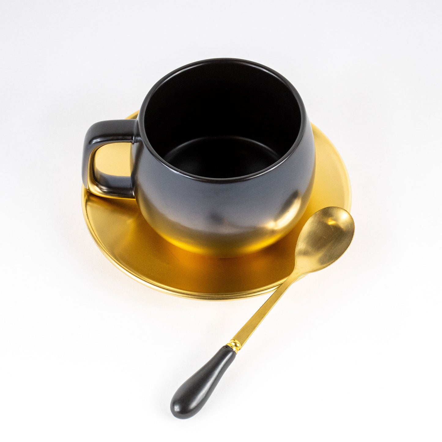 Luxury Teacup with Saucer & Spoon