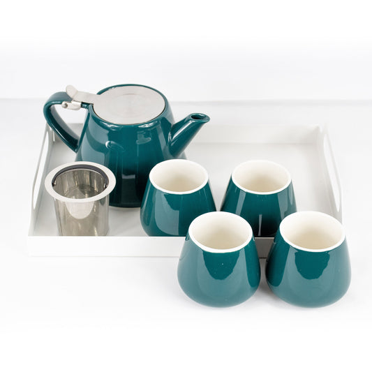 4 Cup Tea Set with Teapot