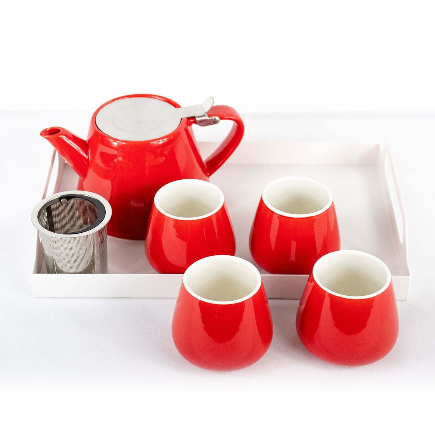 4 Cup Tea Set with Teapot